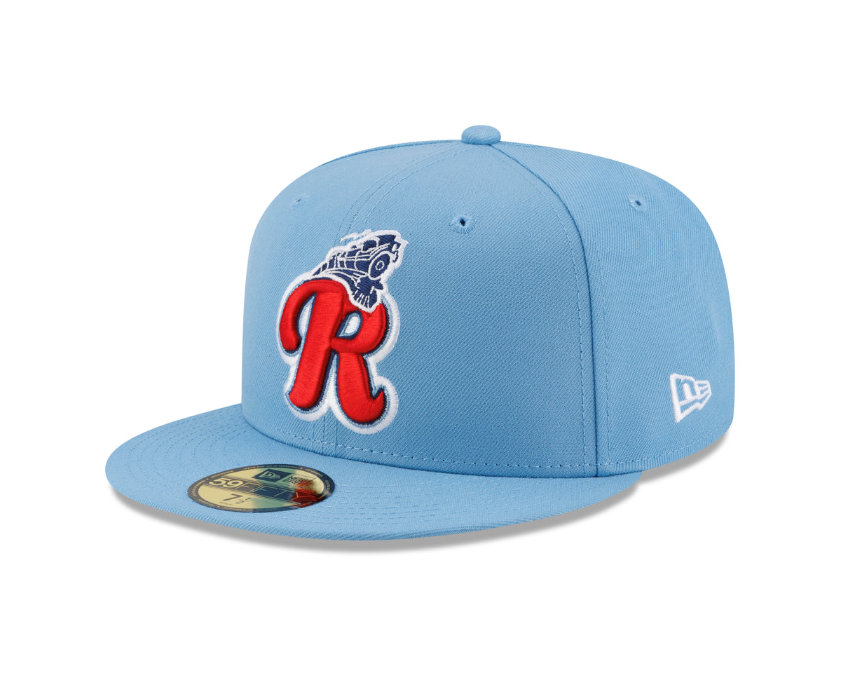 New Era 59Fifty Reading Road Powder Blue Train On-Field High