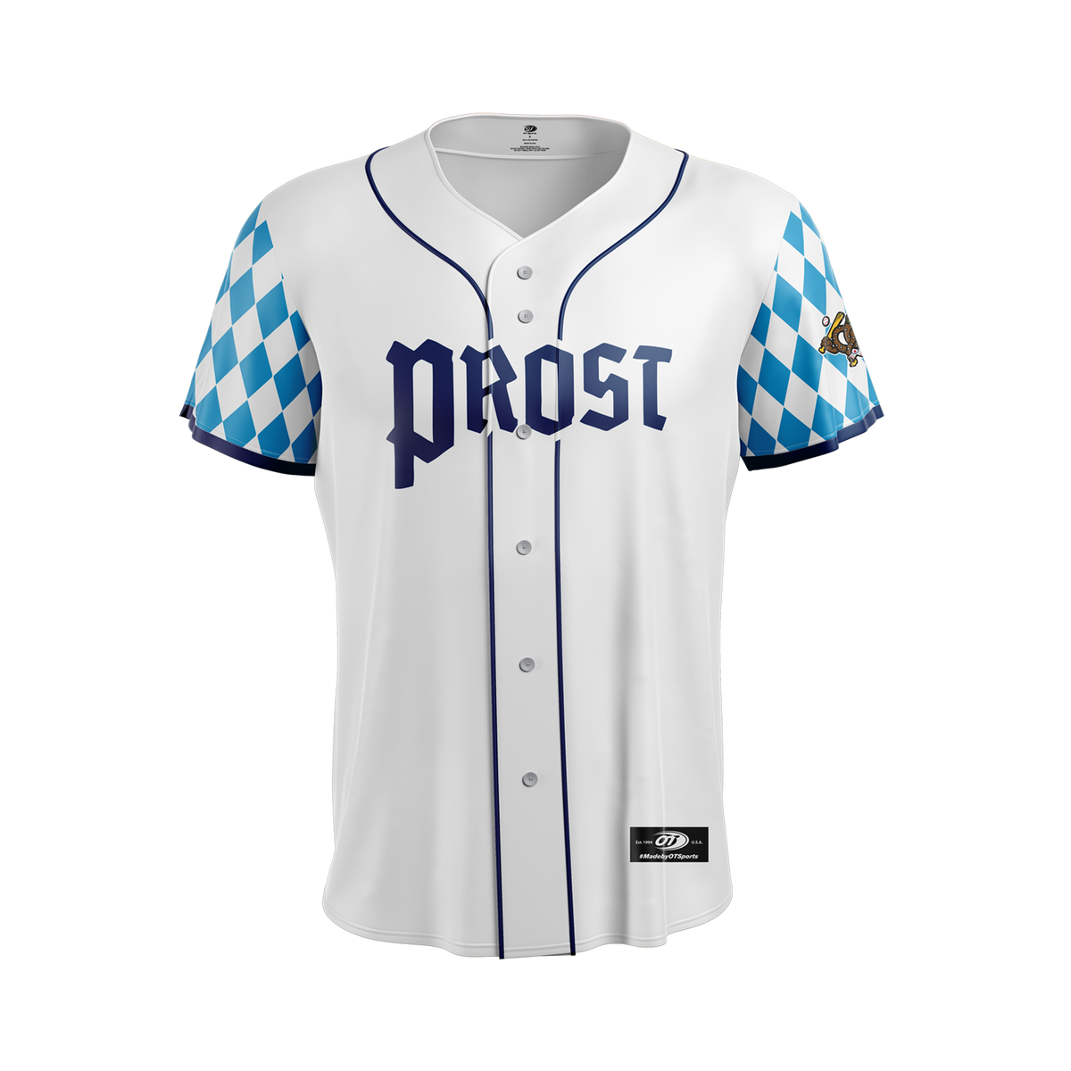 Reading Fightin Phils Prost Replica Adult Jersey – Reading Fightin