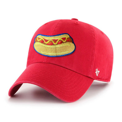 '47 Clean Up Reading Hot Dogs Red Adjustable Hat