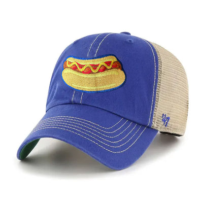 '47 Clean Up Reading Hot Dogs Royal Trawler Adjustable Trucker Mesh Hat