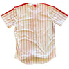 Wilson EvoShield 2024 Home Red Pinstripes Youth Replica On-Field Jersey