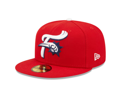New Era 59Fifty Reading Fightin Phils Home On-Field Red F-Fist Hat