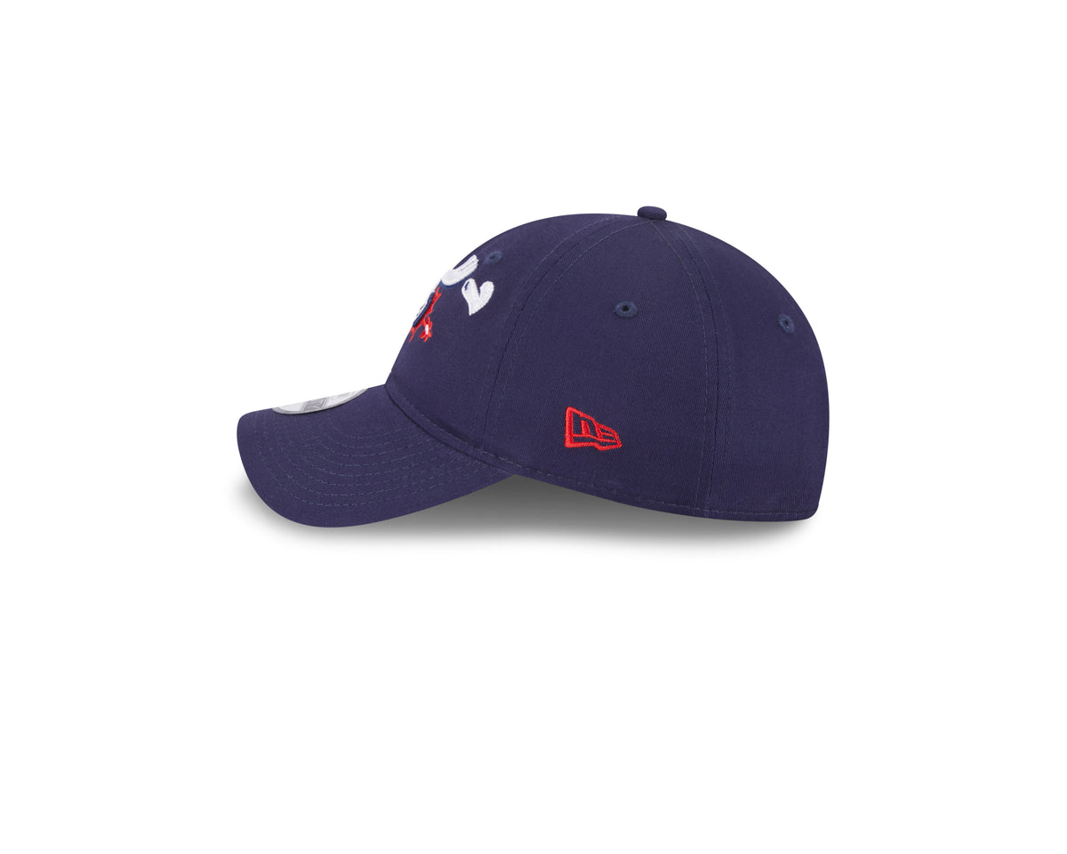 New Era 9Twenty Youth Flower Power Navy Adjustable Hat