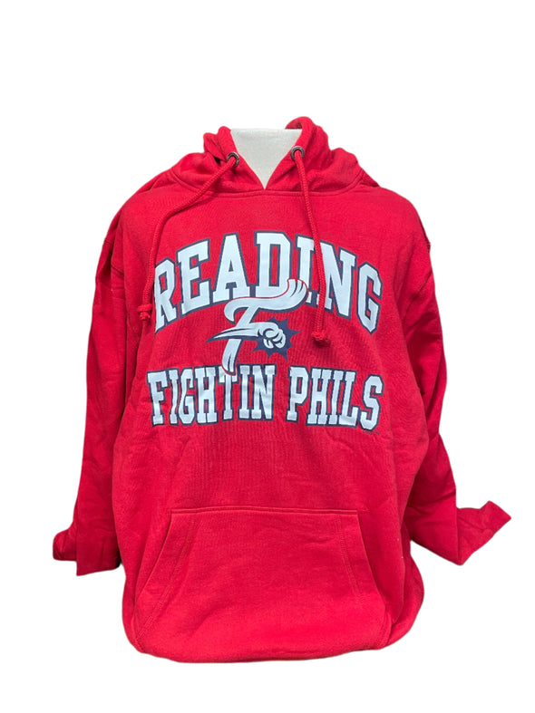 '47 Reading Fightin Phils Red Velocity Headline Hoodie