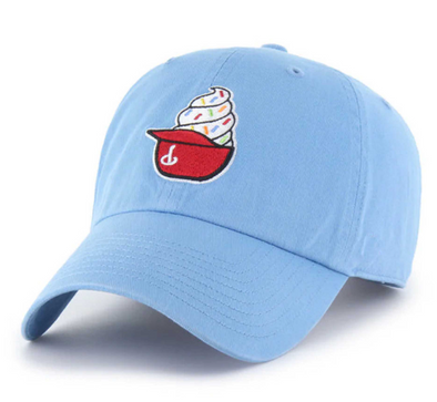 47 Philadelphia Phillies Columbia Blue Ice Cream Hat Clean Up