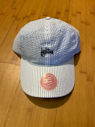 OC Sports Ladies Fightins Ainsley Light Blue Striped Hat