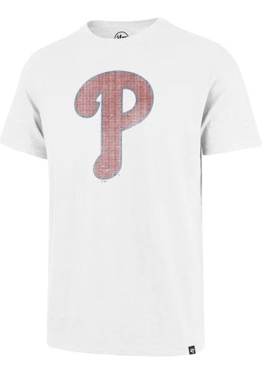 '47 Philadelphia Phillies White Wash Logo Tee
