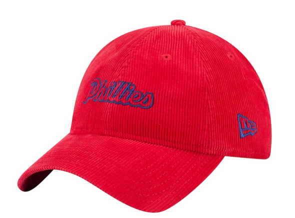 9twenty Philadelphia Phillies Red Corduroy New Era hat