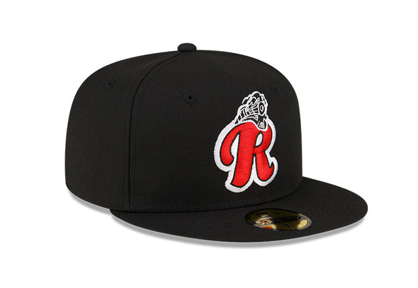 New Era 59Fifty Alt. 2 Black and Red Train Retro Hat