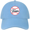 Adult Baseballtown Script Tee and Logo Hat Combo