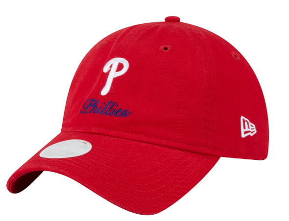 New Era Women's 9Twenty Red w/ Phillies Script
