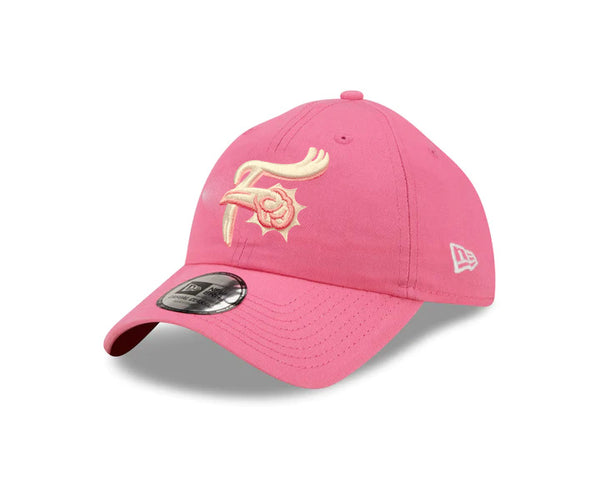 New Era 9Twenty Youth Casual Classic Pink F-Fist Logo Adjustable 