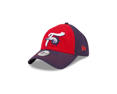 New Era Youth 9Forty Reading Fightin Phils Navy & Red Clutch Hit Adjustable Hat