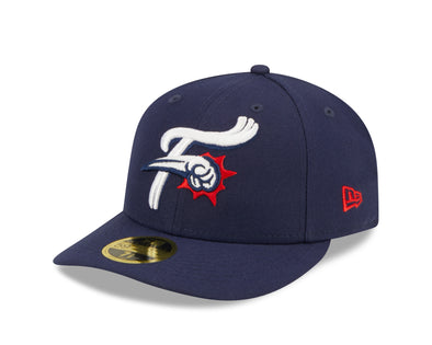 Reading Fightin Phils New Era 59Fifty Low Profile Home Navy F-Fist Hat