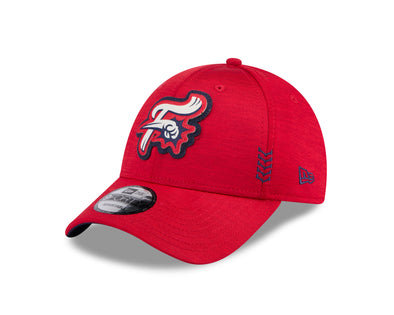 New Era 9Forty Reading Fightin Phils Stretch Snap Clubhouse Edition Adjustable Red F-Fist Hat