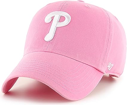 Bright Pink Phillies women's Adjustable hat 47 cleanup