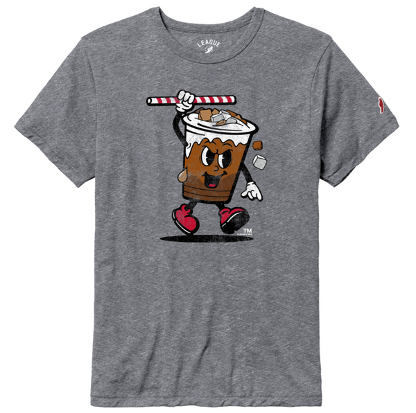 L2 Reading Iced Coffees Fall Heather Logo Tee – Reading Fightin