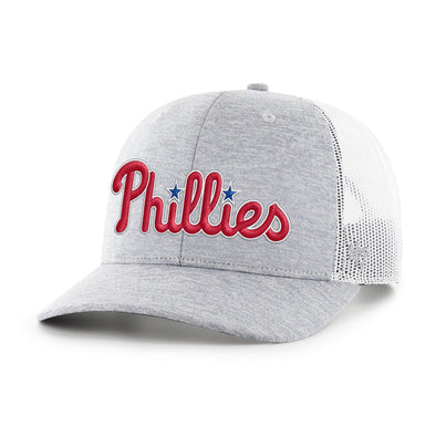 Philadelphia Phillies Gray Harrington 47 Trucker Cap