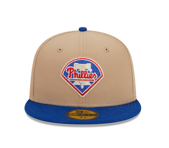 New Era 59Fifty Philadelphia Phillies Needlepoint Two Tone Cap