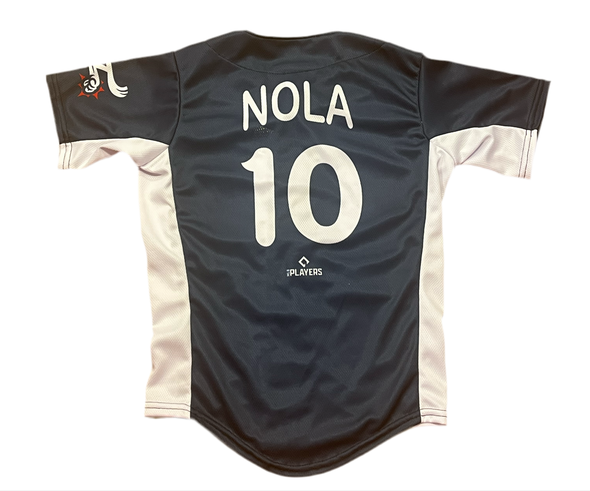 OT Sports Aaron Nola Navy On-Field Batting Practice Replica Jersey