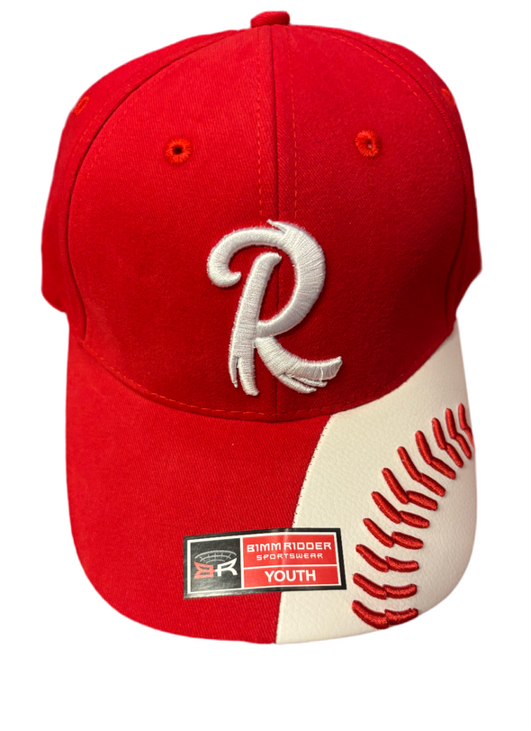 Bimmridder Reading Fightin Phils Youth Red Brushed Twill Cap