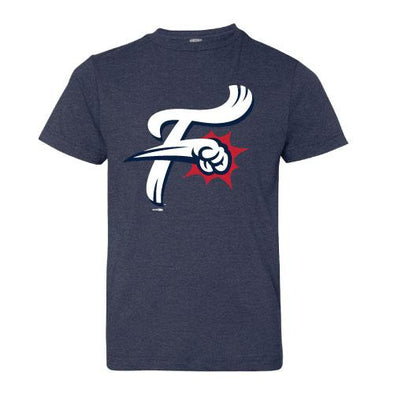 Bimmridder Mens Navy F-Fist Logo Tee