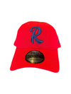 New Era 9Twenty Red Feathered R Road Adjustable Hat