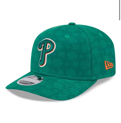 New Era 9Seventy Philadelphia Phillies Green St Patricks Day Stretch-Snap