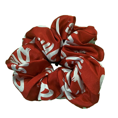 Red Scrunchie R-Phils Logo All Over