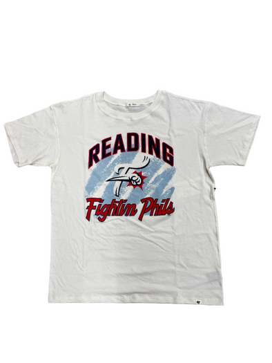 '47 White Reading Fightin Phils Women's Tee