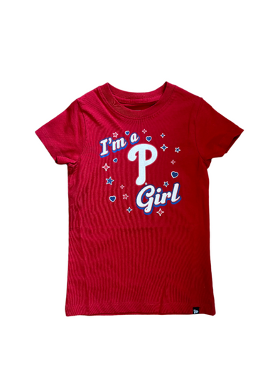 New Era Girls Philadelphia Phillies Tee