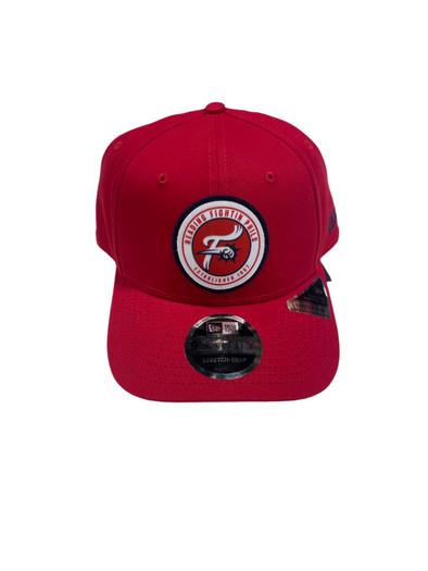 Red Fightin Phils Circle Logo 9seventy  New Era stretch snap Hat