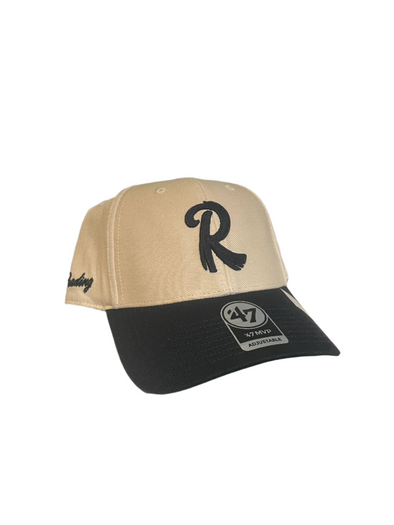 47 MVP Sand stone and navy Feathered R