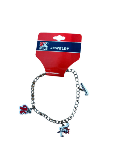 Reading Fightin Phils Charm Bracelet