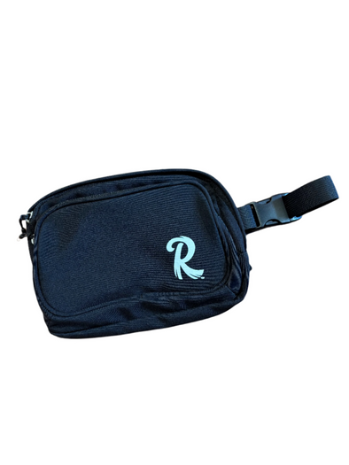 Logo Brands Black Belt Bag