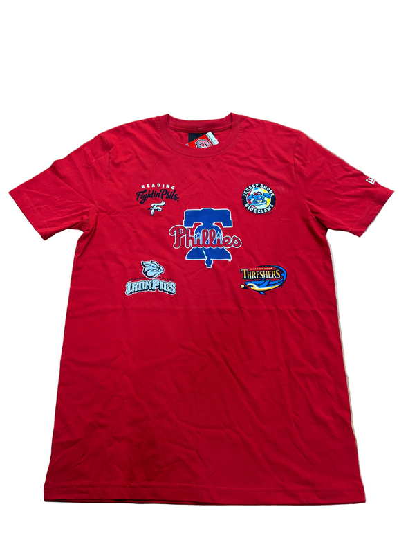 New Era Philadelphia Phillies Red Affiliate T-Shirt
