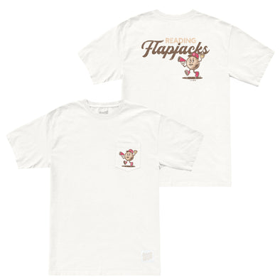 Retro Brand White Flapjacks Pocket Tee