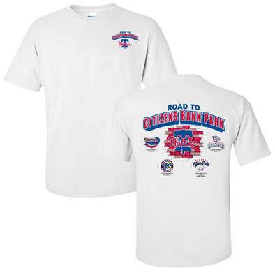 Bimmridder Philadelphia Phillies Road to the Show Citizens Bank Park T-shirt