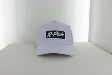 OC Sports Moisture Wicking Perforated R-Phils White Performance Hat