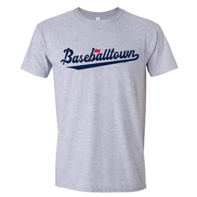 Bimmridder Grey Baseballtown Adult T-Shirt