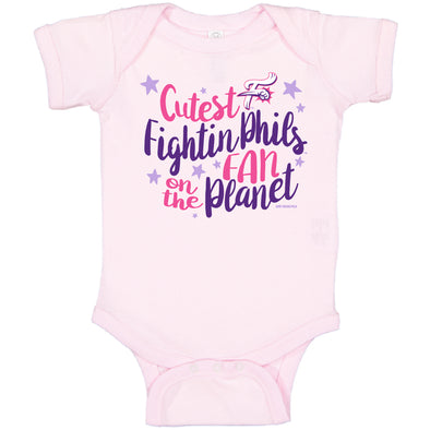 Bimmridder Pink Fightin Phils Infant Bodysuit