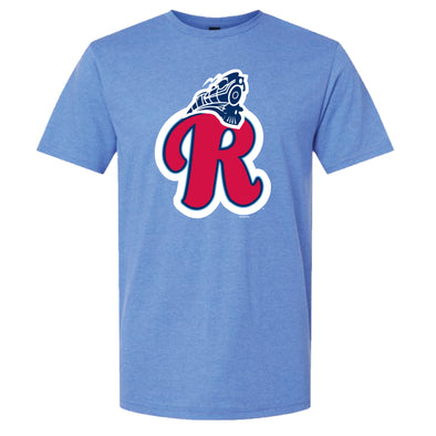 Bimmridder Heather Royal Road R-Train Softstyle Logo T-Shirt