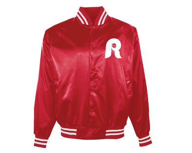 Reading Fightin Phils Kickstand R Throwback Red Jacket