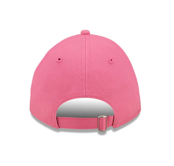 New Era 9Twenty Youth Casual Classic Pink F-Fist Logo Adjustable Hat