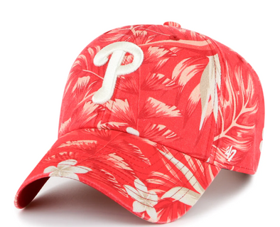'47 Clean Up Philadelphia Phillies Red Tropicalia Hat