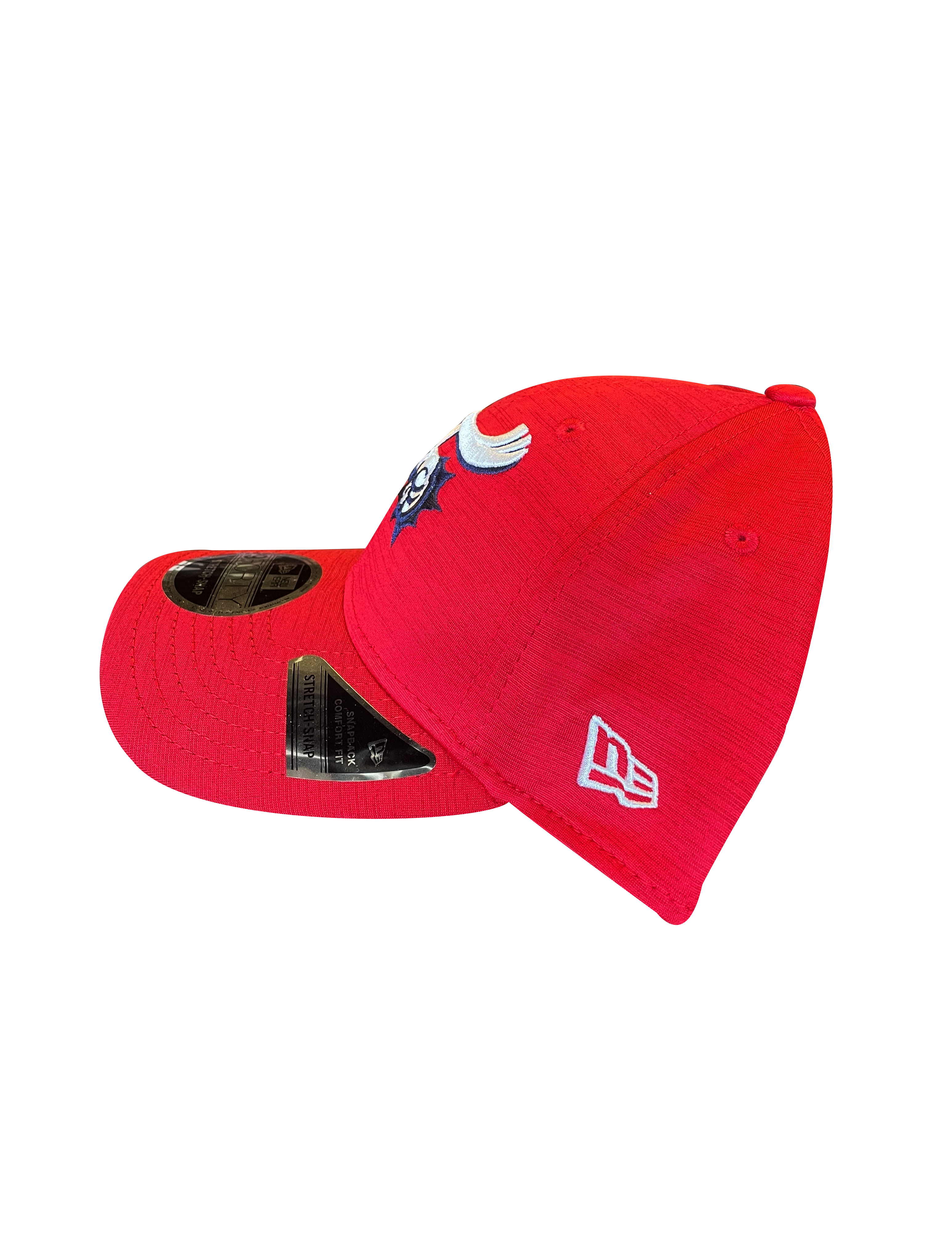 New Era 9Forty Stretch Snap Red Shadow Heather F-Fist Logo Cap