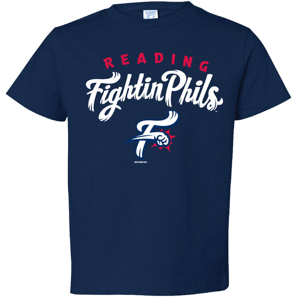 Adult Reading Fightin Phils Primary Logo and Clutch Hat Combo