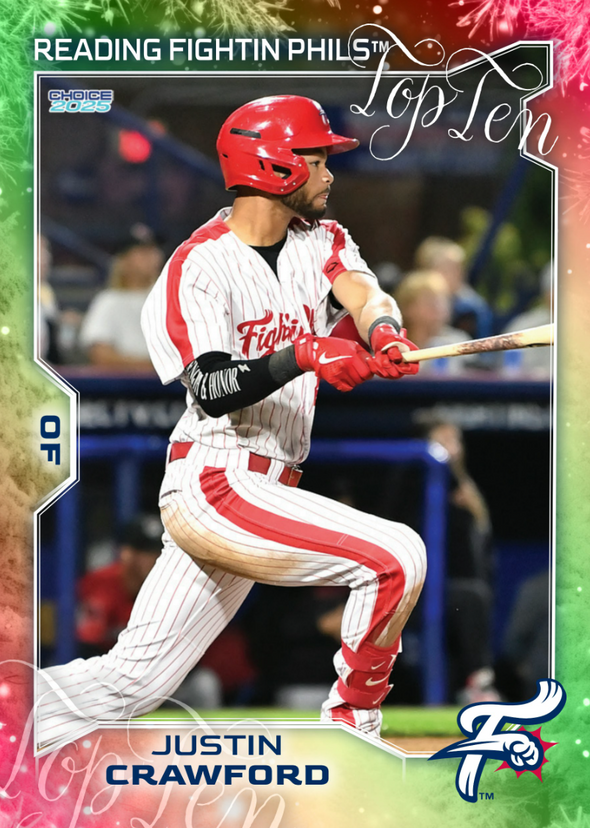 Reading Fightin Phils 2025 Holiday Top 10 Prospects Set