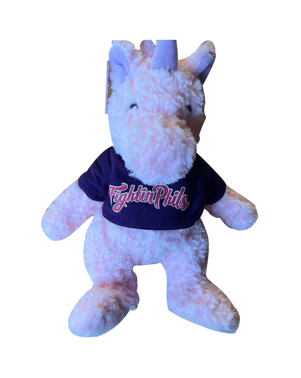 Mascot Factory Cuddle Buddy Pink Unicorn – Reading Fightin Phils