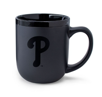 Philadelphia Phillies Matte Black Mug